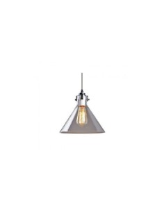 LAMPARA COLGANTE TRIANGULAR E27 1M CRISTAL 2