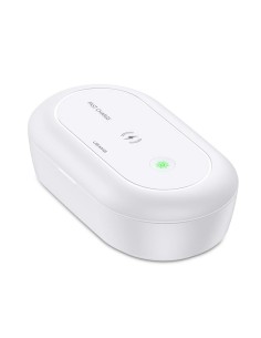 ESTERILIZADOR ULTRAVIOLETA Y OZONO CARGA INALAMBRICA 10W...