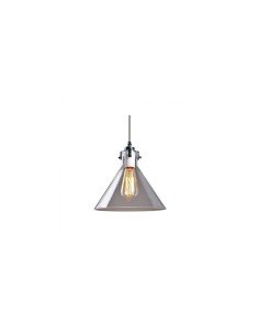 LAMPARA COLGANTE TRIANGULAR E27 1M CRISTAL