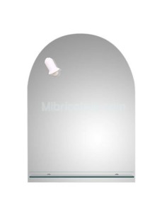 ESPEJO BAÑO 60X80 UN FOCO BT2070