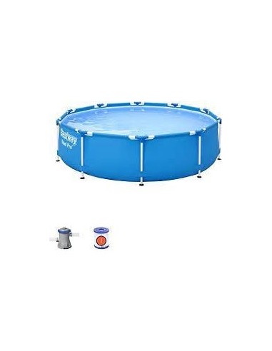 BESTWAY PISCINA STEEL PRO 305 X 76 CM C/DEPURADORA