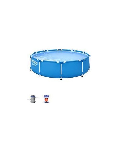 BESTWAY PISCINA STEEL PRO 305 X 76 CM C/DEPURADORA