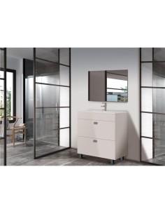 CONJUNTO CHIPRE 80 BLANCO MUEBLE F38 2C+SEGURA 80X39+LUNA...