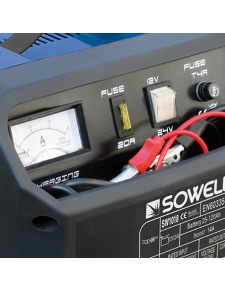 CARGADOR BATERIAS 120AH SOWELL SW1018