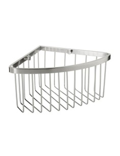 CESTILLO BAÑO RINCONERA DE ALUMINIO INOX 27x20,5x11,3 TATAY