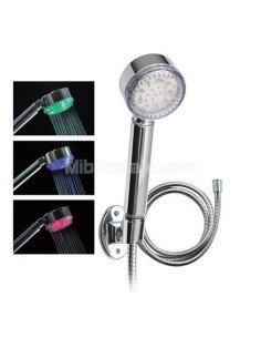 KIT MANGO DUCHA LED+MANGUERA BRASIL