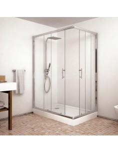 MAMPARA DUCHA RECTANGULAR 70X120X185 6MM TRANSPARENTE BT2014