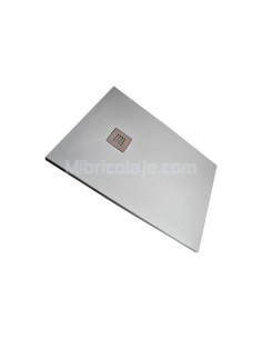 ***BAJA**PLATO DUCHA CARGA MINERAL CEMENTO 700X1000X35