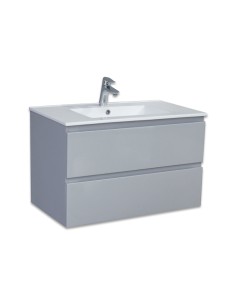 MUEBLE BAÑO GRIS SERIE SORRENTO 80X46X52CM BENOTTI